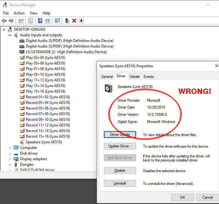 Generic Low Latency Asio Driver Setup